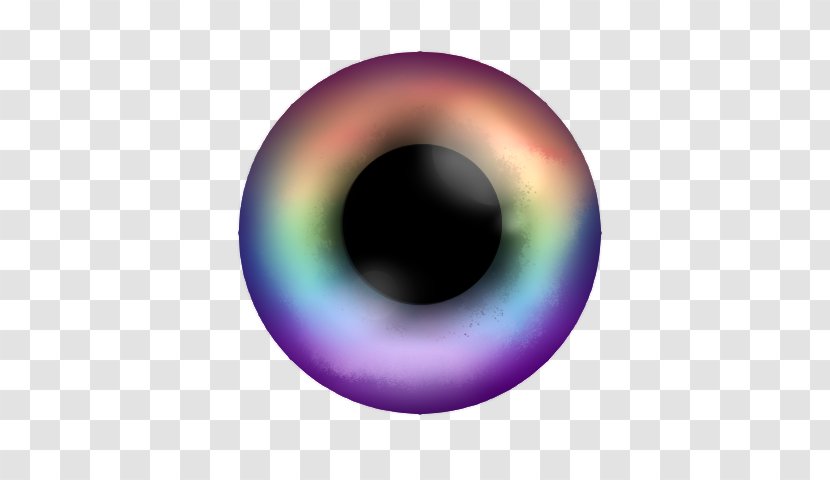 Close-up - Cartoon - Rainbow Eye Transparent PNG