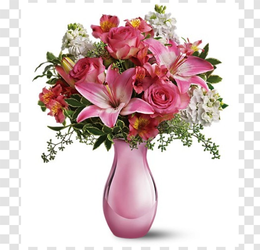The Fulfilled Woman Floristry Teleflora Flower Delivery - Pink Transparent PNG