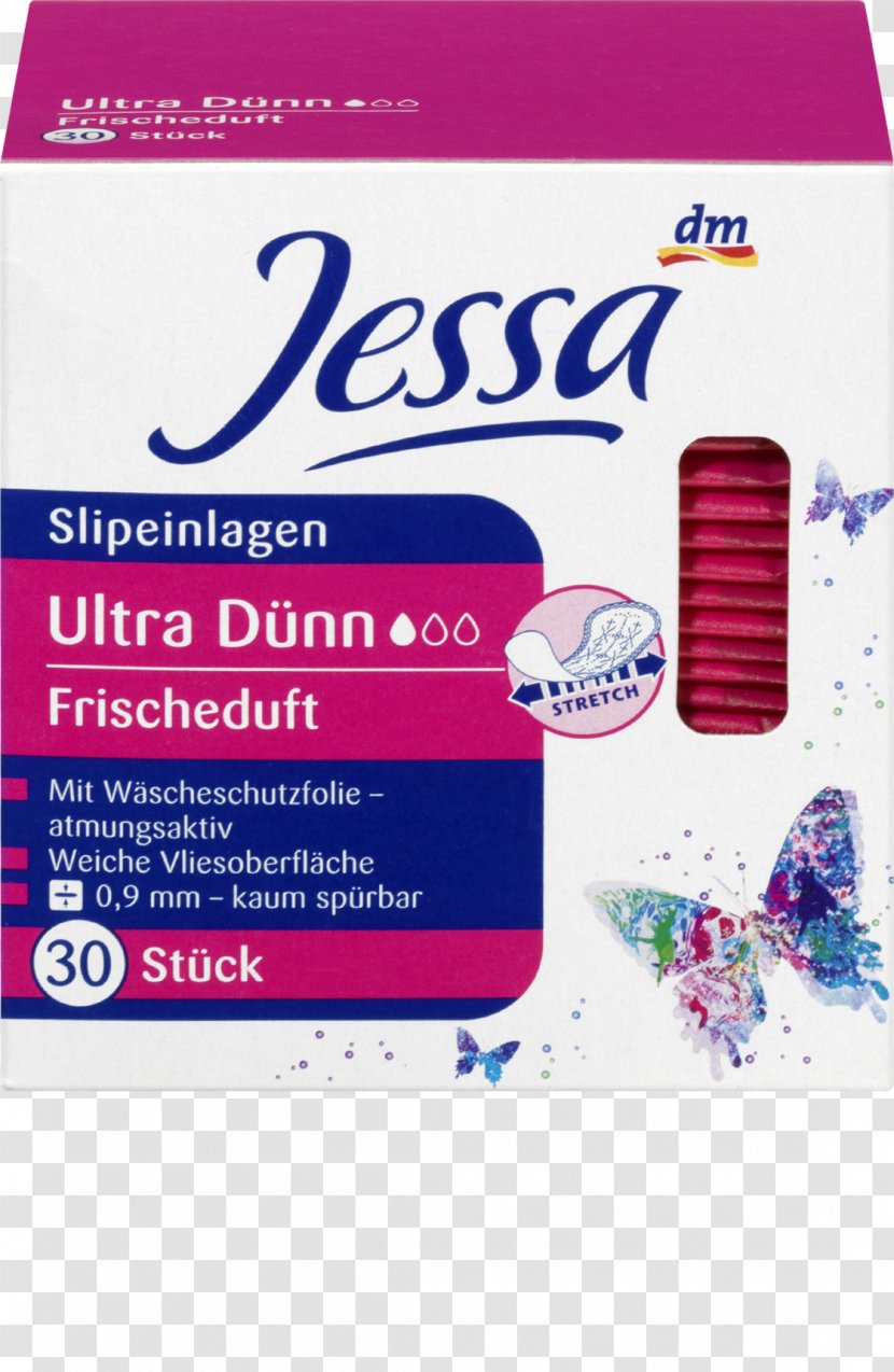 Feminine Sanitary Supplies Napkin Hygiene Pantyliner Dm-drogerie Markt - Jessa Transparent PNG