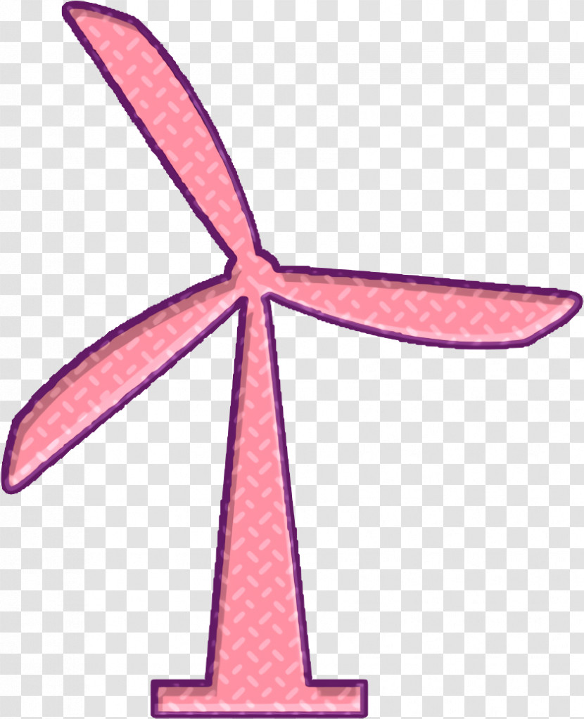 Icon Science And Technology Icon Windmill Silhouette Variant Icon Transparent PNG