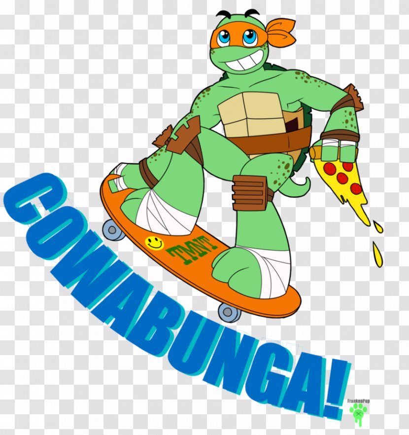 Cowabunga Teenage Mutant Ninja Turtles Cartoon Clip Art - Recreation - Turtl Transparent PNG