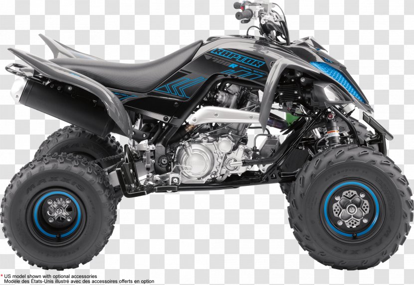 Yamaha Motor Company Raptor 700R All-terrain Vehicle Suzuki Motorcycle - Automotive Wheel System Transparent PNG