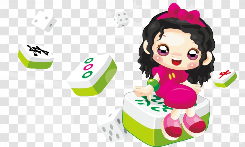 Mahjong Cartoon Illustration - Tree - Children Transparent PNG