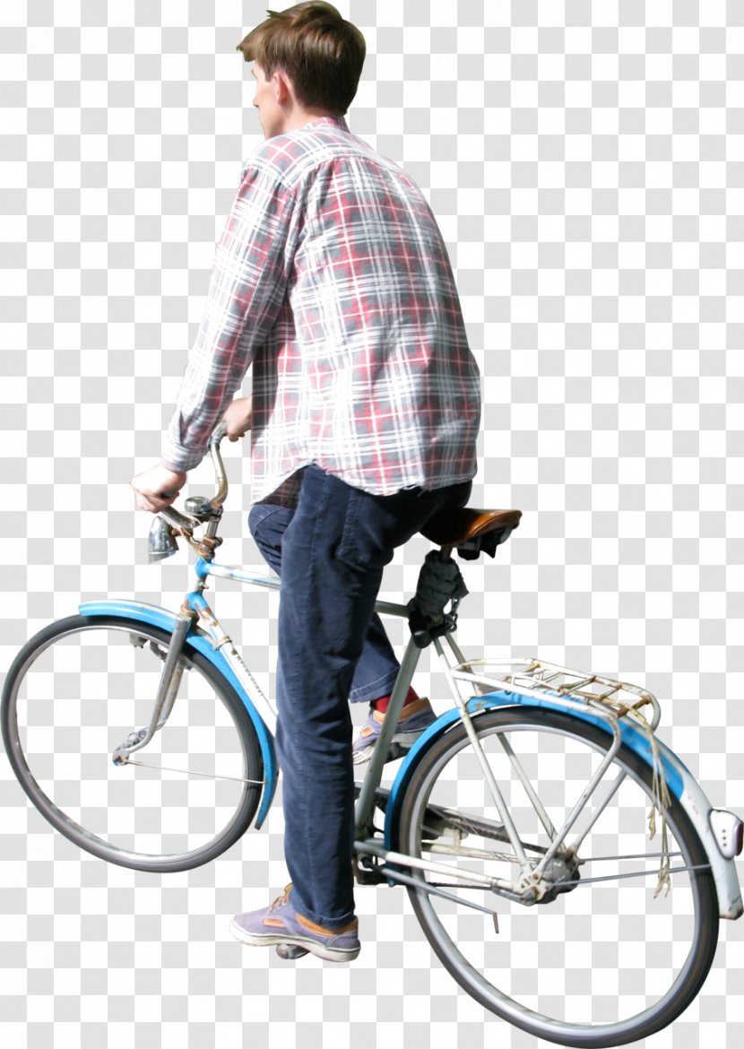 Bicycle PhotoScape Cycling - Sports Equipment - Sitting Man Transparent PNG