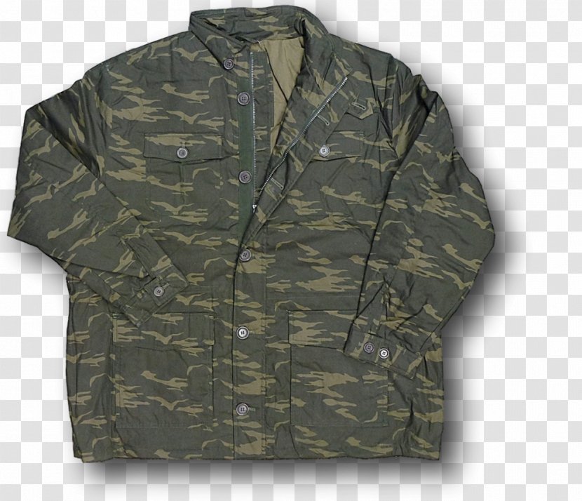 Jacket Coat Military Camouflage Uniforms Outerwear - Plus Size Transparent PNG