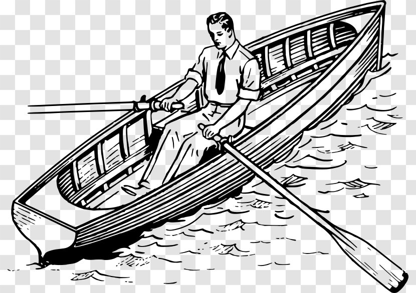 Rowing Boat Canoe Clip Art - Shoe Transparent PNG