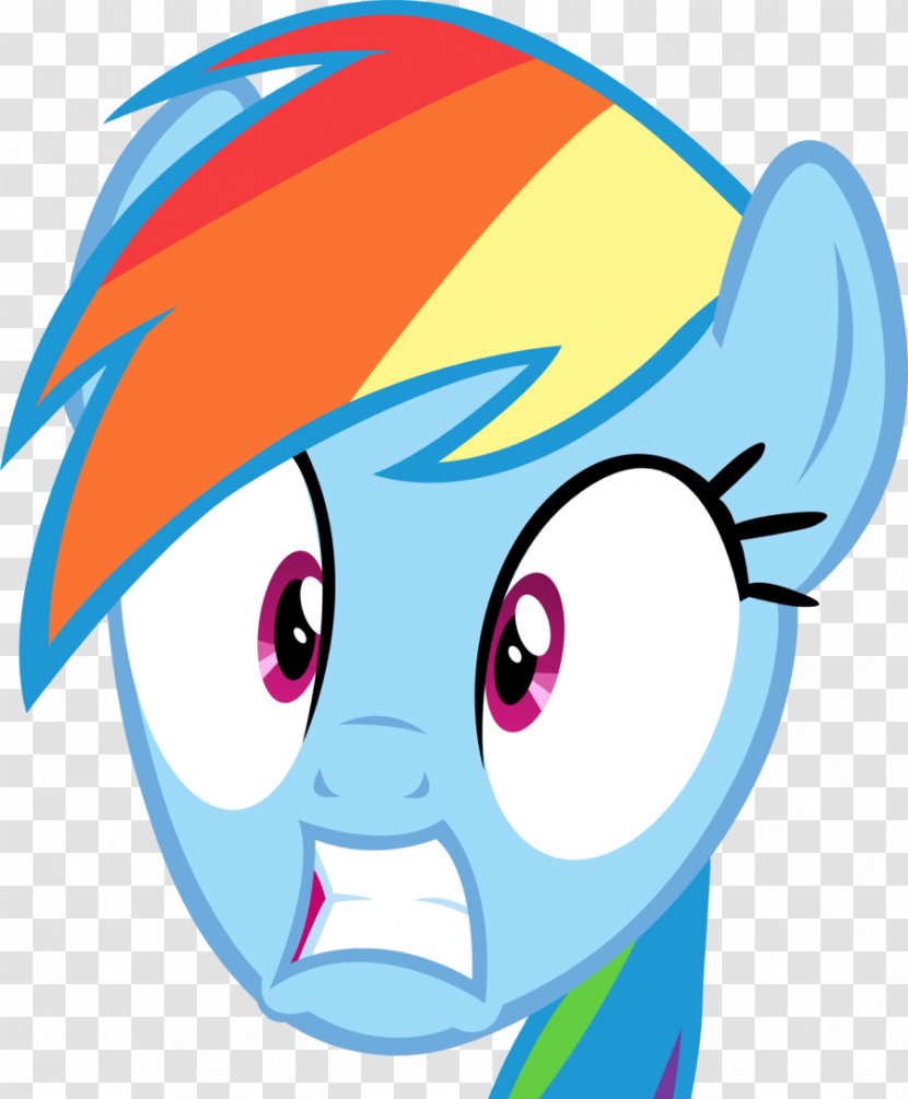 Rainbow Dash Applejack Rarity Pony Pinkie Pie - Flower - Shocked Transparent PNG