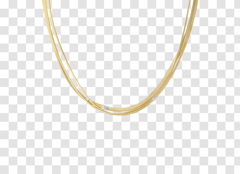 Necklace Jewellery Silver Chain Colored Gold Transparent PNG