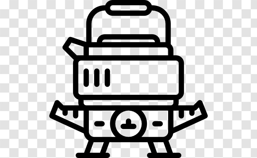 Line White Clip Art - Black And - Stove Top Transparent PNG