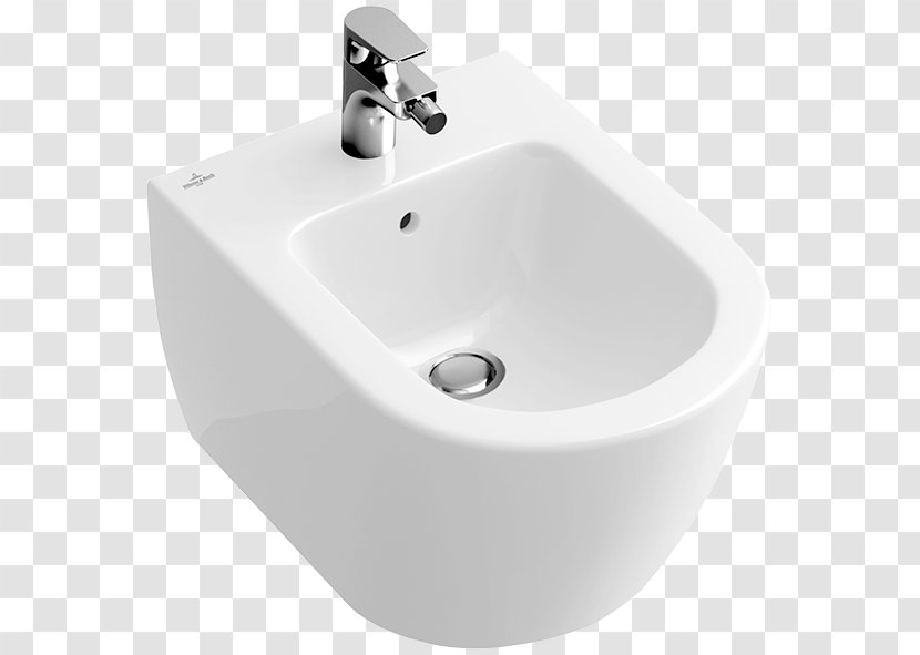Bidet Villeroy & Boch Bathroom Sink Flush Toilet Transparent PNG