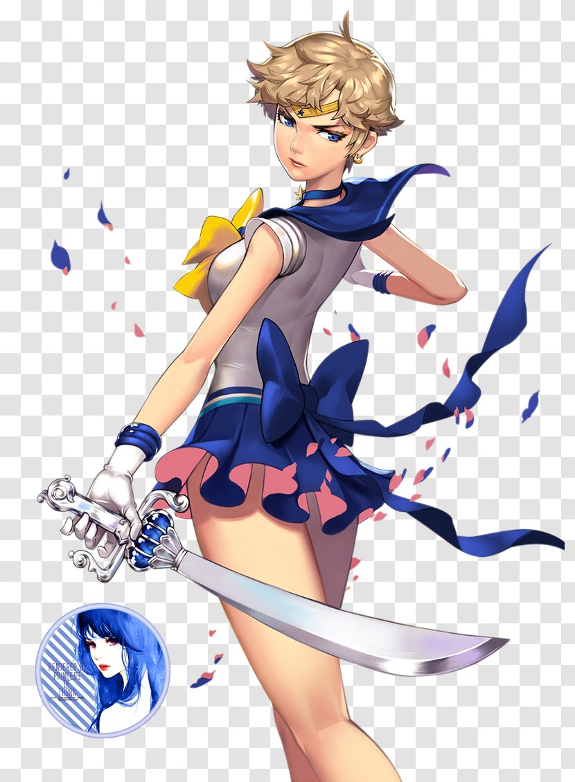 Sailor Uranus Neptune Moon Pluto Saturn - Tree Transparent PNG