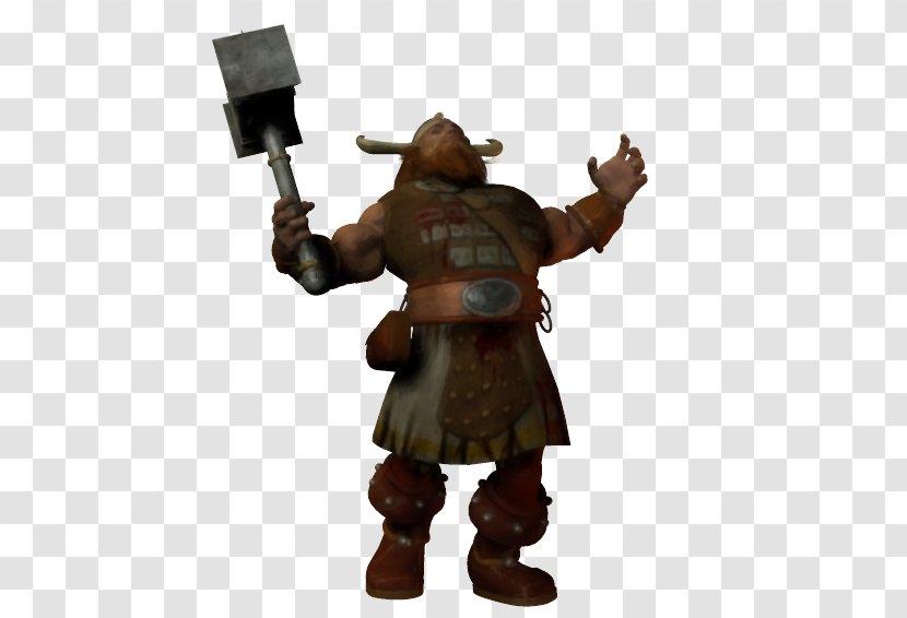 Figurine Toy Mercenary Profession Character - Dwarf Transparent PNG