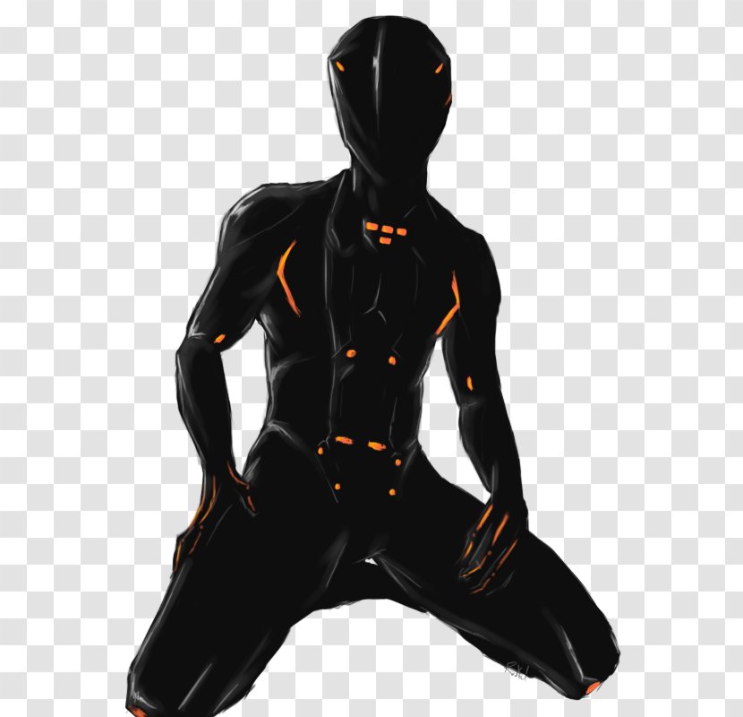 Tron YouTube Character Mask Costume - Silhouette - Legacy Transparent PNG
