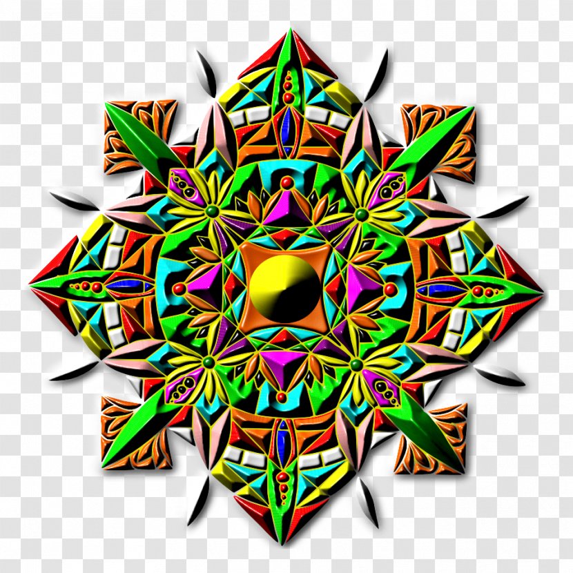 Symmetry Pattern Kaleidoscope Graphics Illustration - Indian Mandala Transparent PNG