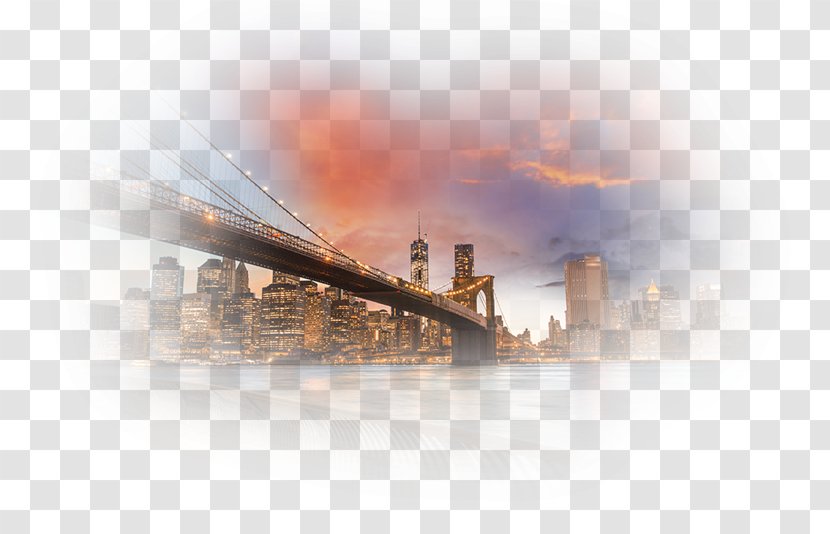 Sticker Wall Decal BME:S2355 Brooklyn Desktop Wallpaper - Fog - Bridge Transparent PNG