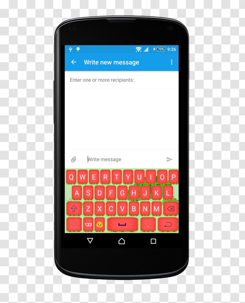 Feature Phone Smartphone Computer Keyboard Handheld Devices Emoji - Screenshot Transparent PNG