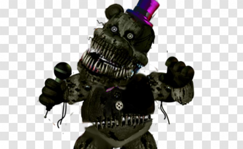 Five Nights At Freddy's 3 2 4 Phantom - Animation - Golden Effect Transparent PNG
