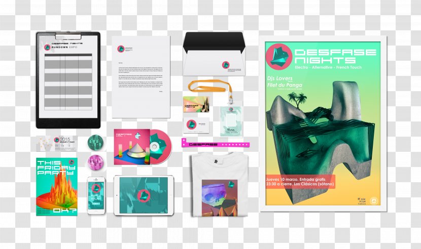 Mockup Graphic Design Brand - Multimedia - Creative Business Card Transparent PNG