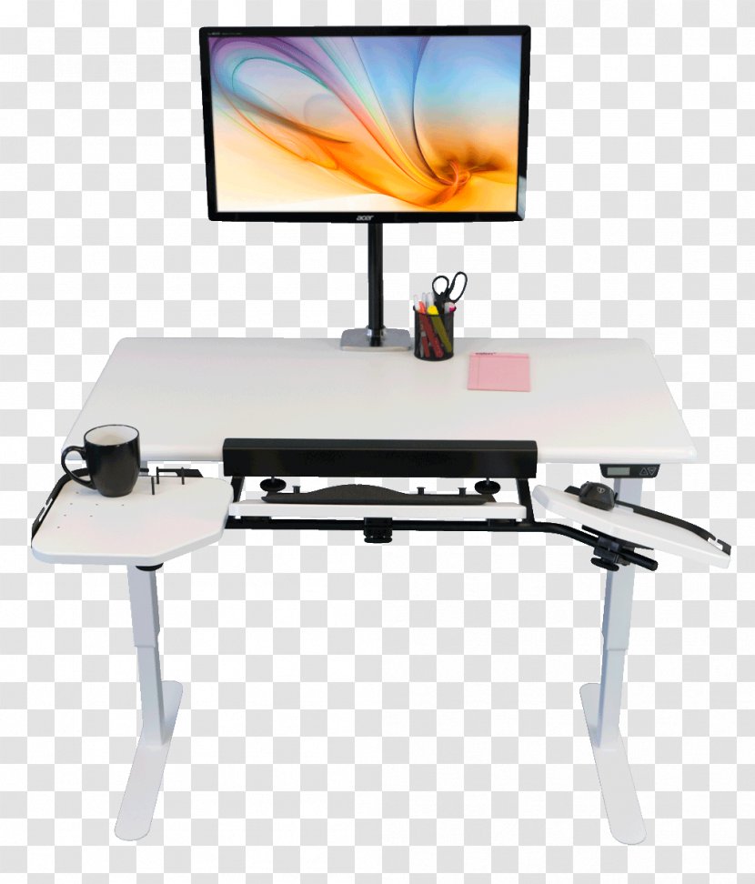 Computer Desk Standing Table Treadmill Transparent PNG