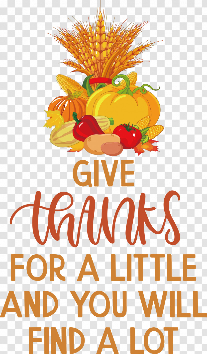 Give Thanks Thanksgiving Transparent PNG
