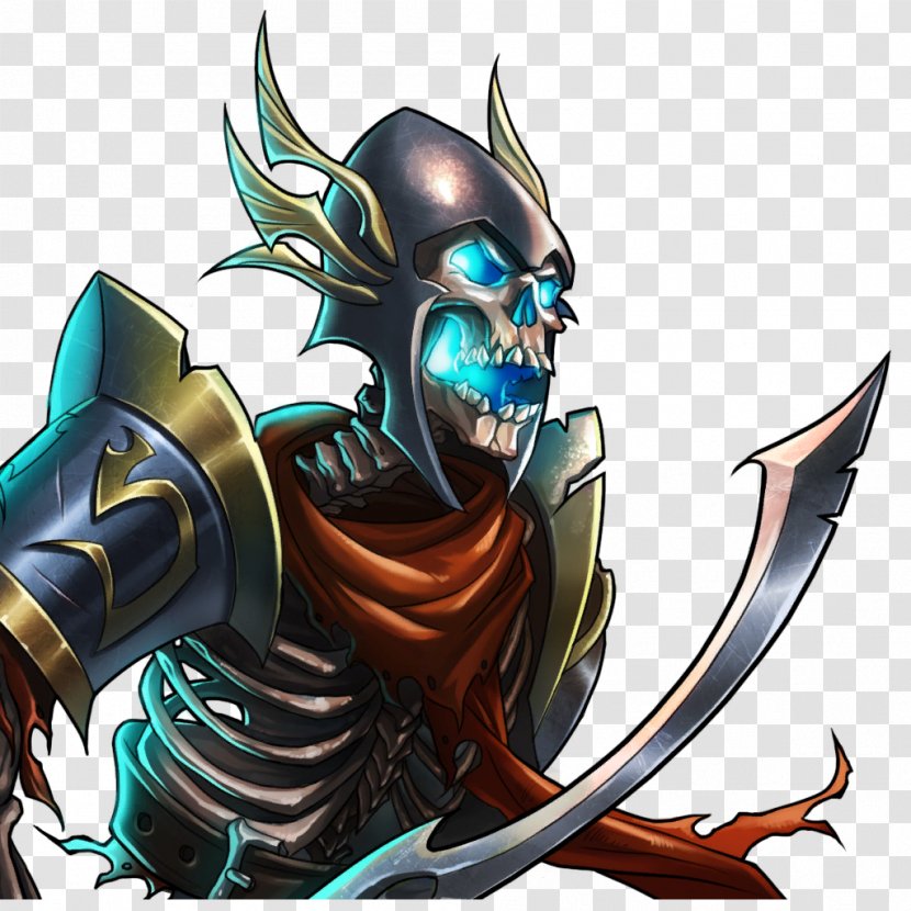 Gems Of War Wikia Skeleton Warrior Undead - King Transparent PNG