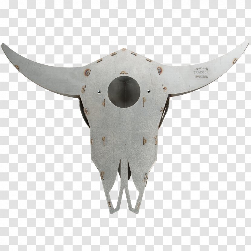 Texas Longhorn English Barbecue Skull - Flower Transparent PNG