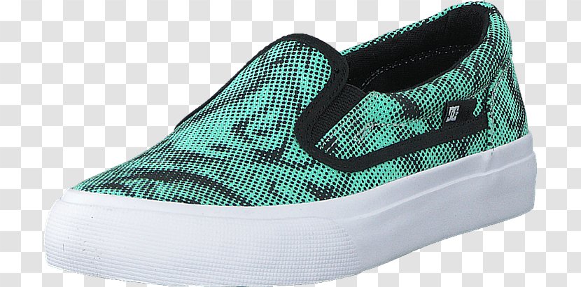 Slip-on Shoe Sneakers Skate Blue - Walking - Dc Shoes Transparent PNG