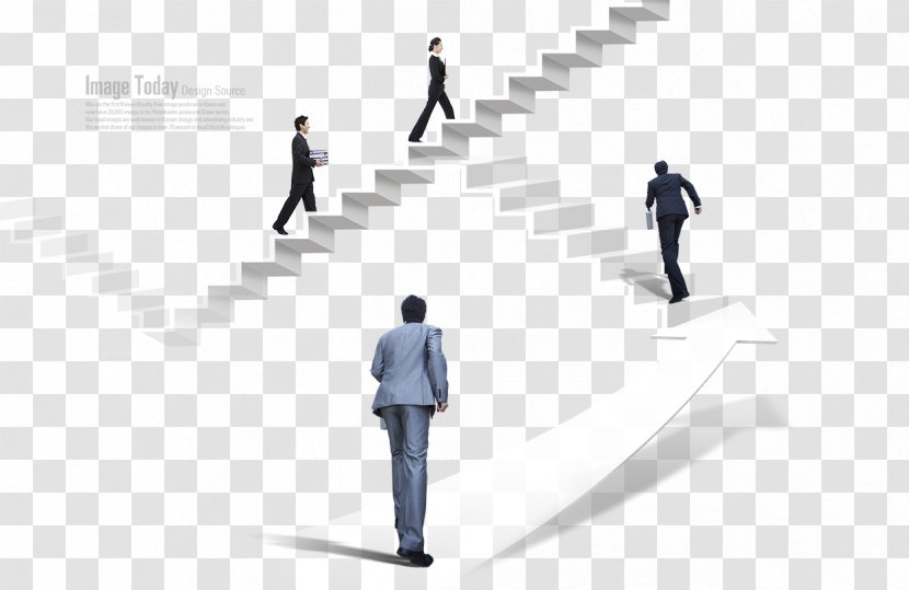 Stairs Ladder Arrow - White Transparent PNG