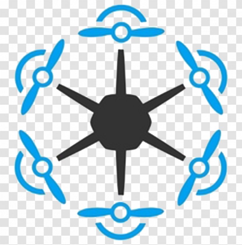 Clip Art Unmanned Aerial Vehicle Multirotor - Symbol - Drone Transparent PNG