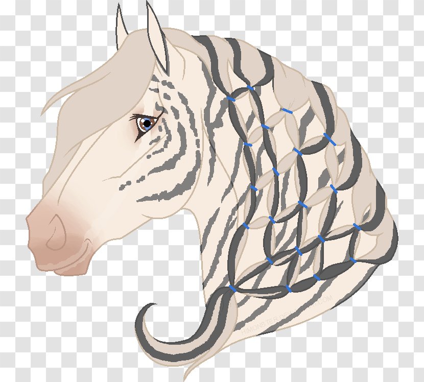 Clip Art Illustration Character Headgear Pattern - Horse - Ata Transparent PNG