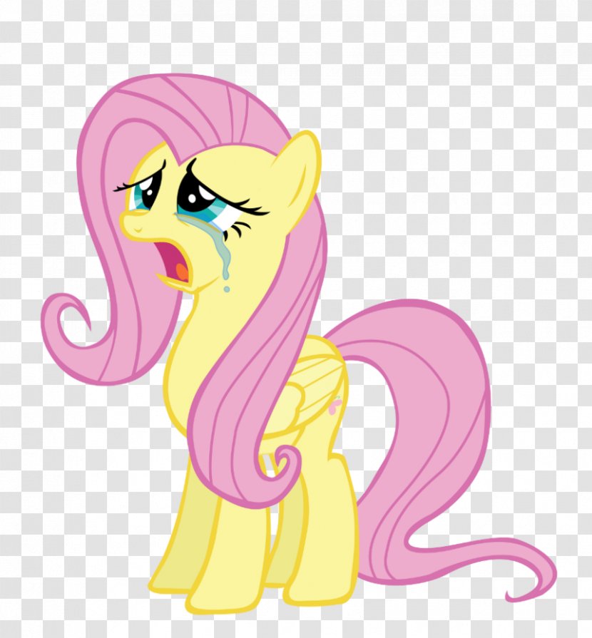 Fluttershy Pony Pinkie Pie Rarity - Frame - Crying Vector Transparent PNG