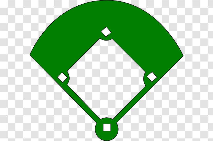 Baseball Field Bats Clip Art - Green - Stadium Transparent PNG