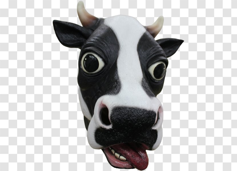 Taurine Cattle Domino Mask Disguise Carnival - Cow Transparent PNG