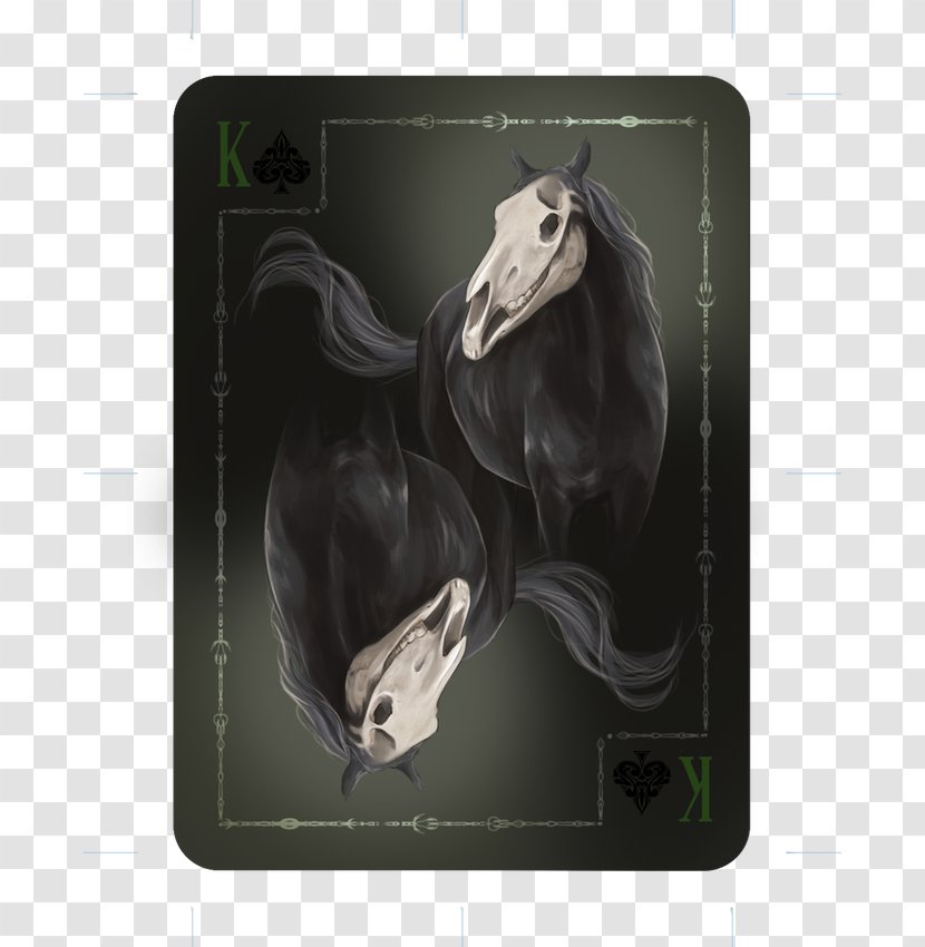 Bicycle Playing Cards Ace Mustang Our Last Campaign - Horse Like Mammal Transparent PNG