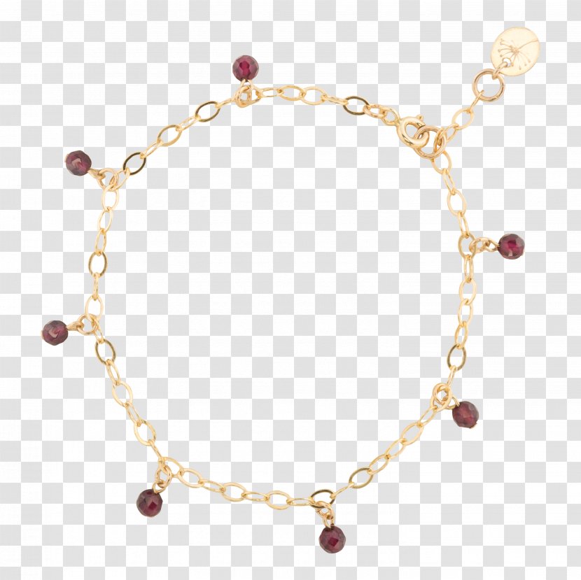 Bracelet Jewellery Necklace Bead Garnet - Highway M05 Transparent PNG