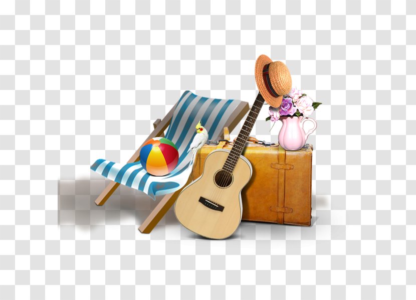 Beach - String Instrument - Loungers Transparent PNG