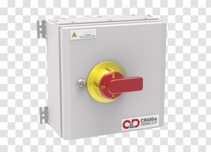 Electrical Switches Steel Sheet Metal Enclosure CRAIG & DERRICOTT LIMITED - Disconnector - Gray Plate Transparent PNG