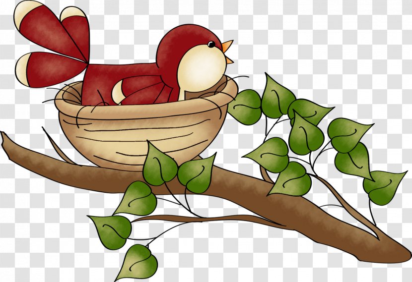 Bird Nest American Robin Clip Art - Flowerpot - Cartoon Transparent PNG