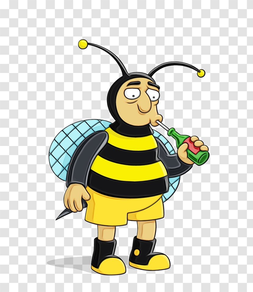 Bumblebee Man Homer Simpson Lionel Hutz Otto Mann Comic Book Guy Transparent PNG