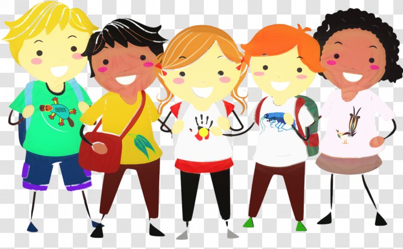 Group Of People Background - School - Play Gesture Transparent PNG