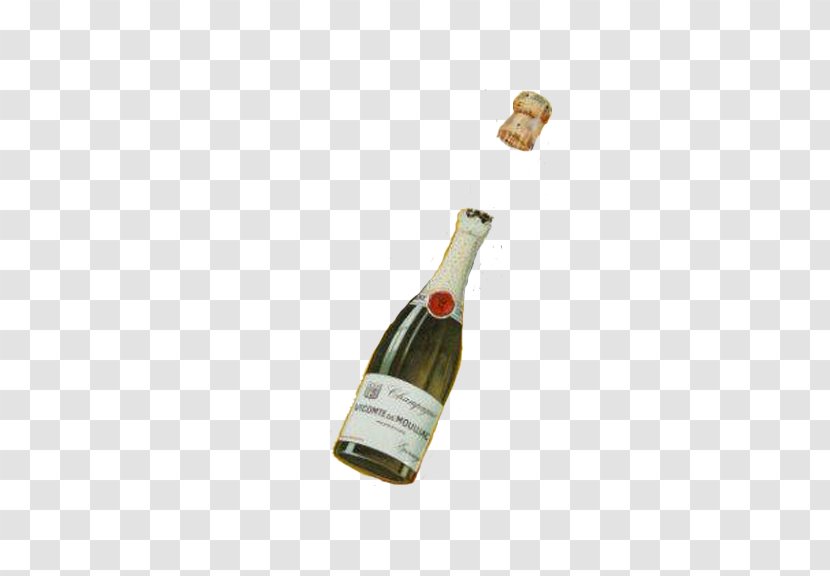 Champagne Bottle Wine - Drink Transparent PNG