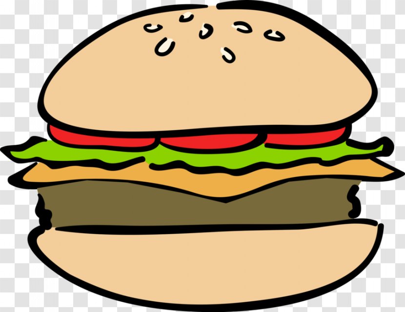 McDonald's Cheeseburger Hamburger Clip Art French Fries - Bun Transparent PNG