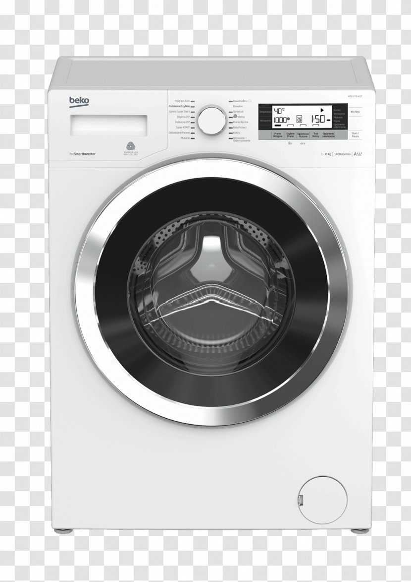 Washing Machines Beko Home Appliance Major - Drum Machine Transparent PNG