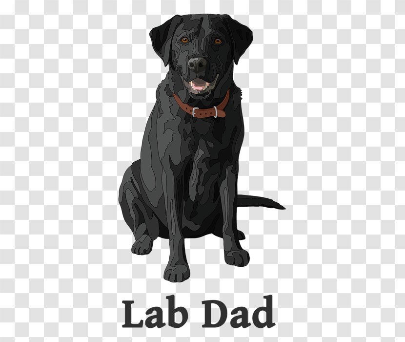 Labrador Retriever Flat-Coated Dog Breed Companion T-shirt Transparent PNG