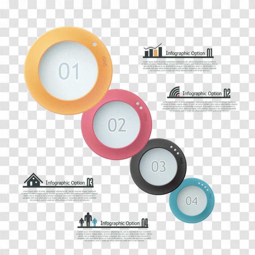 Infographic Circle Page Layout Illustration - Brand - Creative Ppt Transparent PNG