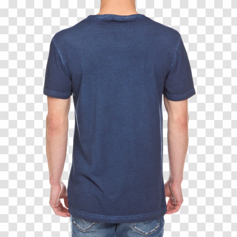 T-shirt Sleeve Chef's Uniform Clothing - Cobalt Blue Transparent PNG