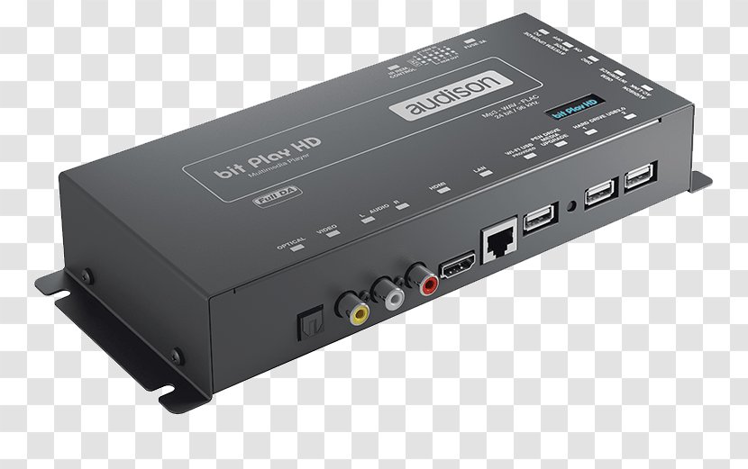 Digital Audio Audison Hard Drives Media Player Vehicle - Bit - Stereo Amplifier Transparent PNG