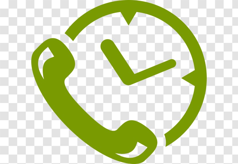 Telephone Call Symbol Illustration Centre - Leaf Transparent PNG