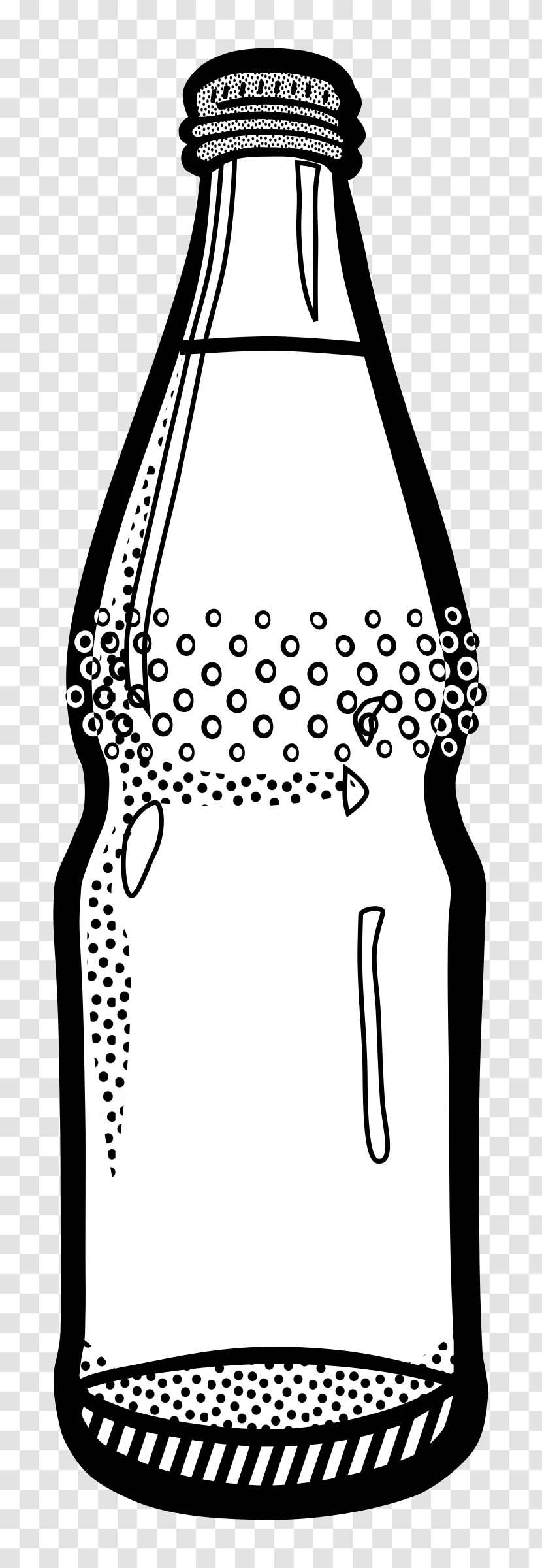 Bottle Line Art Clip - Area Transparent PNG