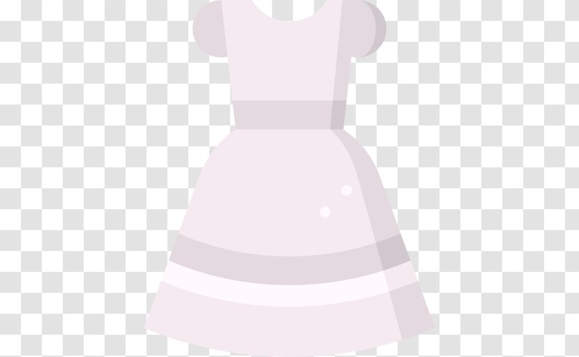 Gown Product Design Neck - White - Communion Icon Transparent PNG